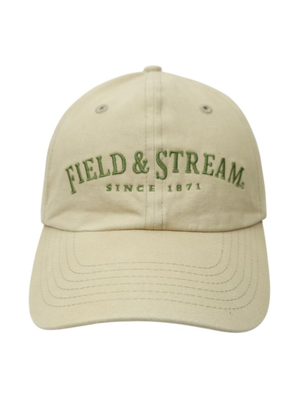 Field & Stream Since 1871 Tan Embroidered Dad Cap Vintage Outdoor Gorpcore Hat - Picture 13 of 13